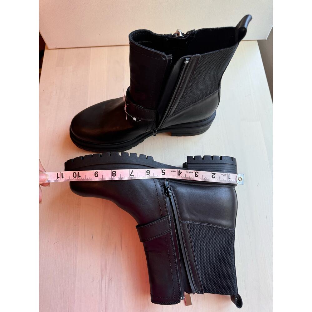 Blondo Gatwick Waterproof Comfort Booties Black Ankle Boots Women Size 9 - Picture 5 of 12
